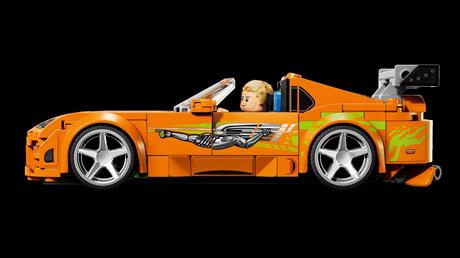 Конструктор LEGO® Speed Champions «Форсаж» Toyota Supra MK4, 292 детали (77260) - фото 12