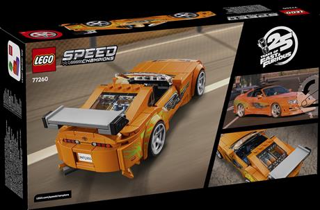 Конструктор LEGO® Speed Champions «Форсаж» Toyota Supra MK4, 292 детали (77260) - фото 0