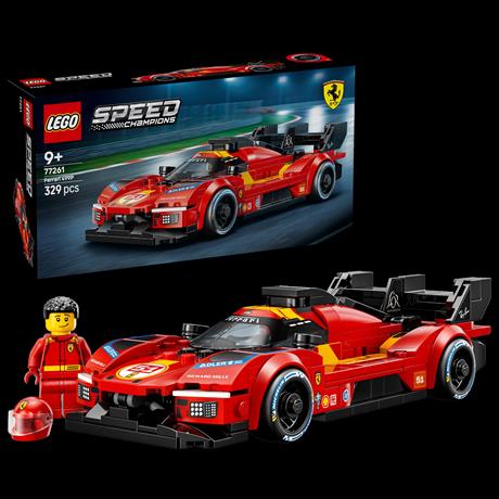 Конструктор LEGO® Speed Champions Ferrari 499P — мерч Ferrari, 329 деталей (77261) - фото 1
