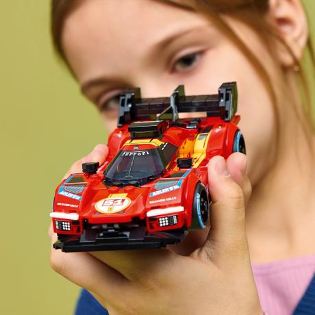 Конструктор LEGO® Speed Champions Ferrari 499P — мерч Ferrari, 329 деталей (77261) - фото 2