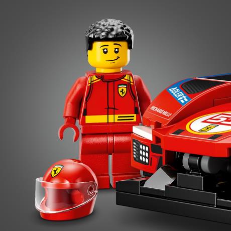 Конструктор LEGO® Speed Champions Ferrari 499P — мерч Ferrari, 329 деталей (77261) - фото 4