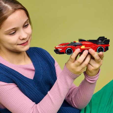 Конструктор LEGO® Speed Champions Ferrari 499P — мерч Ferrari, 329 деталей (77261) - фото 8
