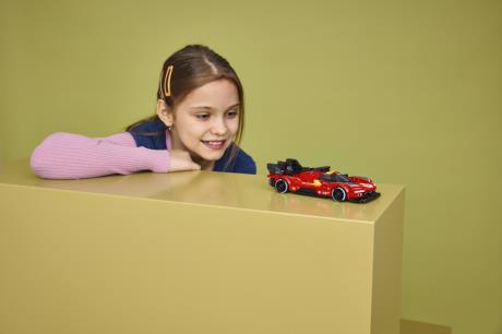 Конструктор LEGO® Speed Champions Ferrari 499P — мерч Ferrari, 329 деталей (77261) - фото 9