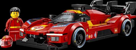 Конструктор LEGO® Speed Champions Ferrari 499P — мерч Ferrari, 329 деталей (77261) - фото 10