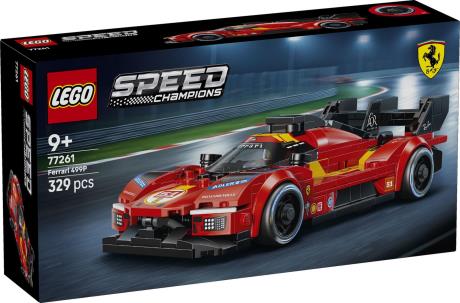 Конструктор LEGO® Speed Champions Ferrari 499P — мерч Ferrari, 329 деталей (77261) - фото 0