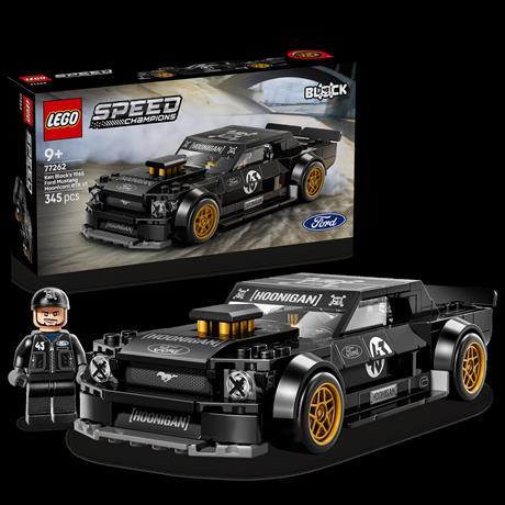 Конструктор LEGO® Speed Champions Ford Mustang Hoonicorn V1 '65 Ken Block, 345 деталей (77262) - фото 1