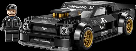 Конструктор LEGO® Speed Champions Ford Mustang Hoonicorn V1 '65 Ken Block, 345 деталей (77262) - фото 11