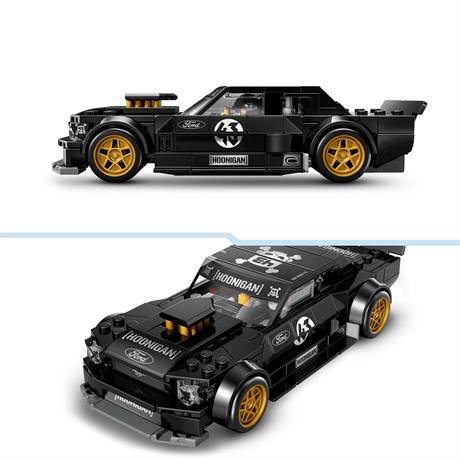 Конструктор LEGO® Speed Champions Ford Mustang Hoonicorn V1 '65 Ken Block, 345 деталей (77262) - фото 12