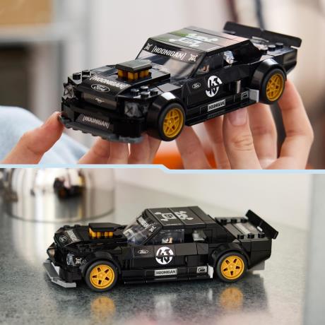 Конструктор LEGO® Speed Champions Ford Mustang Hoonicorn V1 '65 Ken Block, 345 деталей (77262) - фото 13