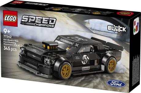 Конструктор LEGO® Speed Champions Ford Mustang Hoonicorn V1 '65 Ken Block, 345 деталей (77262) - фото 14