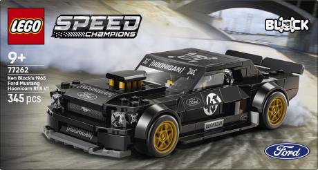 Конструктор LEGO® Speed Champions Ford Mustang Hoonicorn V1 '65 Ken Block, 345 деталей (77262) - фото 15