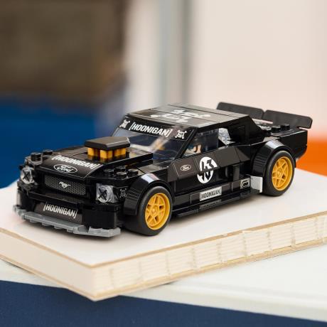 Конструктор LEGO® Speed Champions Ford Mustang Hoonicorn V1 '65 Ken Block, 345 деталей (77262) - фото 19