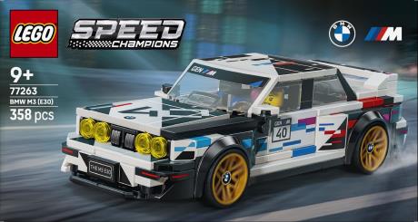 Конструктор LEGO® Speed Champions BMW M3 (E30) Набір із іграшковою машиною (77263) - фото 18