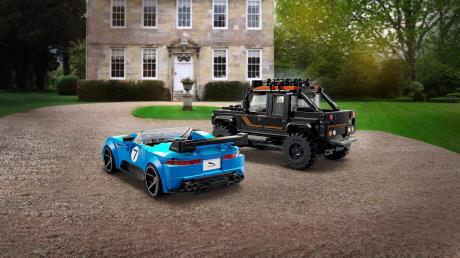 Конструктор LEGO® Speed Champions Jaguar Project 7 та Land Rover Defender (77264) - фото 13