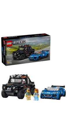 Конструктор LEGO® Speed Champions Jaguar Project 7 та Land Rover Defender (77264) - фото 18