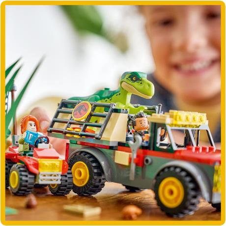 Конструктор Транспортный грузовик для юного тираннозавра LEGO® Jurassic World (77978) - фото 5