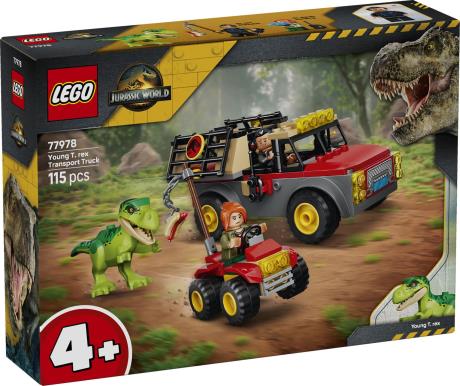 Конструктор Транспортный грузовик для юного тираннозавра LEGO® Jurassic World (77978) - фото 15