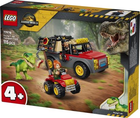 Конструктор Транспортный грузовик для юного тираннозавра LEGO® Jurassic World (77978) - фото 16