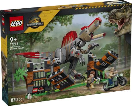 Конструктор LEGO® Jurassic World Втеча спинозавра Іграшка (77982) - фото 15