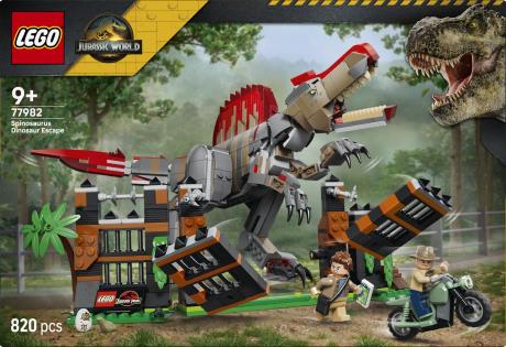 Конструктор LEGO® Jurassic World Втеча спинозавра Іграшка (77982) - фото 17