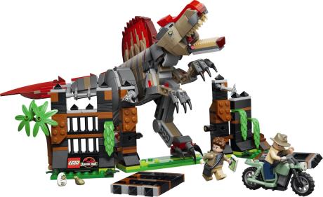 Конструктор LEGO® Jurassic World Втеча спинозавра Іграшка (77982) - фото 21