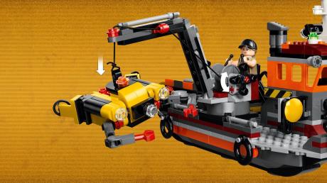 Конструктор LEGO® Jurassic World Напад мозазавра на човен Іграшка (77983) - фото 13