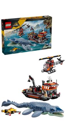 Конструктор LEGO® Jurassic World Напад мозазавра на човен Іграшка (77983) - фото 17