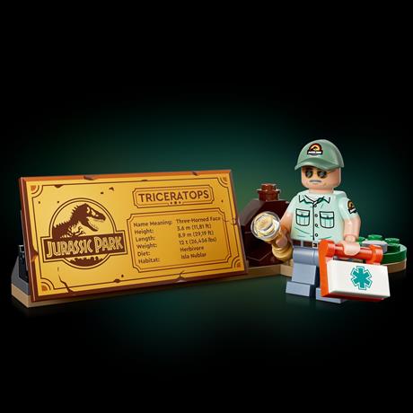 Конструктор LEGO® Jurassic World Скам'янілості динозаврів: трицератопс, 1154 деталей (77985) - фото 4