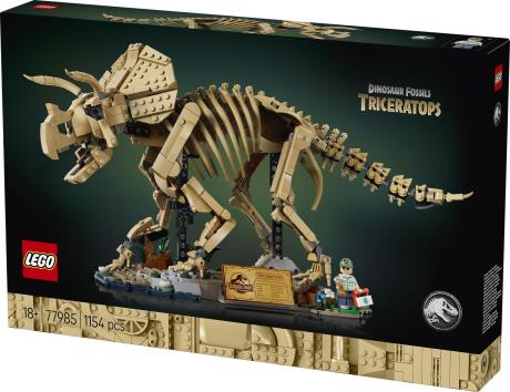 Конструктор LEGO® Jurassic World Скам'янілості динозаврів: трицератопс, 1154 деталей (77985) - фото 15