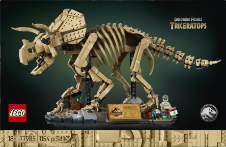 Конструктор LEGO® Jurassic World Скам'янілості динозаврів: трицератопс, 1154 деталей (77985) - фото 16