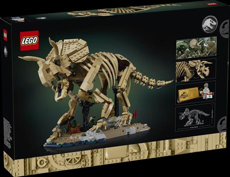 Конструктор LEGO® Jurassic World Скам'янілості динозаврів: трицератопс, 1154 деталей (77985) - фото 0