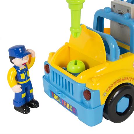 Музична машинка Hola Toys Вантажівка з інструментами (789) - фото 5