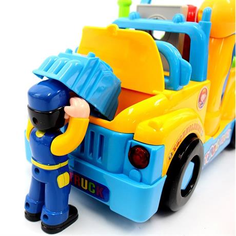Игрушка-конструктор Huile Toys Машинка с инструментами (789) - фото 10