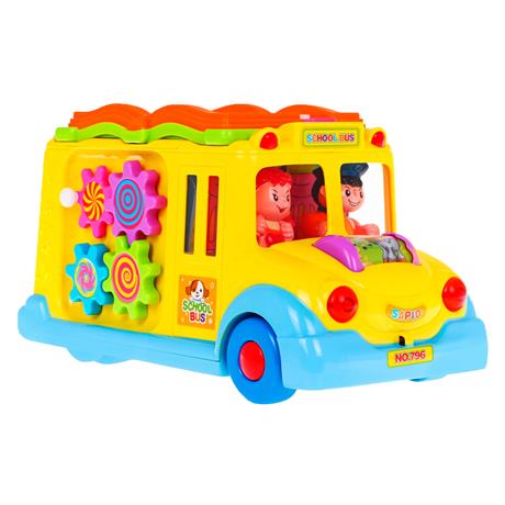 Музыкальная развивающая игрушка Hola Toys Школьный автобус (796) - фото 2