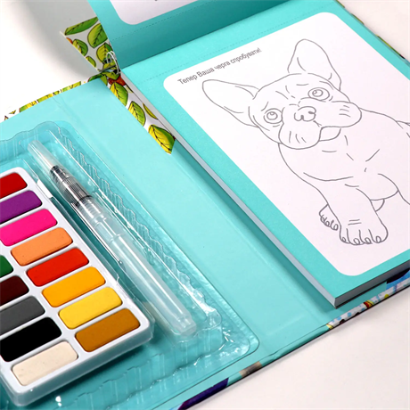Набір для малювання I heart art Акварельні фантазії дорожній з акварельними фарбами (8002) - фото 4