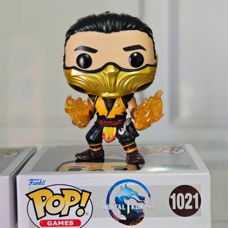 Фигурка Funko Pop! Смертельная битва Скорпион 10 см (80274) - фото 1