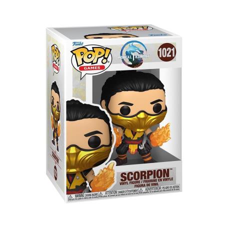 Фигурка Funko Pop! Смертельная битва Скорпион 10 см (80274) - фото 2