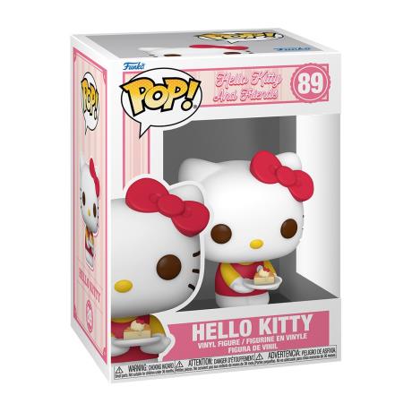 Фигурка Funko Pop! Sanrio Hello Kitty Хеллоу Китти с десертом 10 см (80314) - фото 0