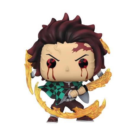 Фигурка Funko Pop! Убийца демонов Тандзиро и дыхание солнца 10 см (80334F) - фото 0