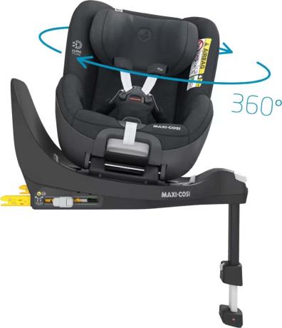 Автокрісло Maxi-Cosi Pearl 360 2 графітовий без вкладишу (8045550111) - фото 6