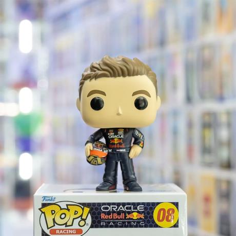 Фигурка Funko Pop! Формула-1 Макс Ферстаппен со шлемом 10 см (80580) - фото 1