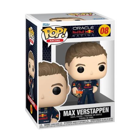 Фигурка Funko Pop! Формула-1 Макс Ферстаппен со шлемом 10 см (80580) - фото 2