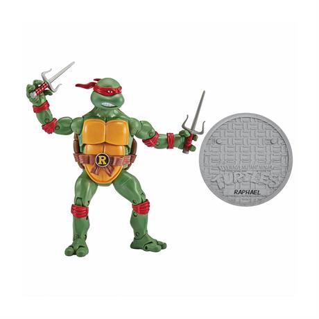Набір фігурок TMNT Черепашки-ніндзя класичні Рафаель проти Трицератона 15 см (81278) - фото 1