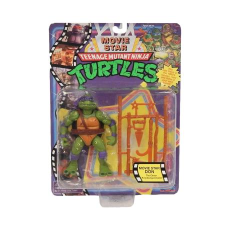 Фигурка TMNT Черепашки-ниндзя Movie Star 1990 Донателло 12 см (81332) - фото 0