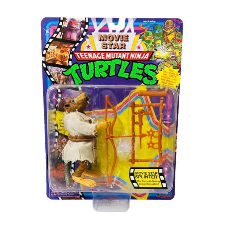Фігурка TMNT Черепашки-ніндзя Movie Star 1990 Сплінтер 12 см (81335) - фото 0