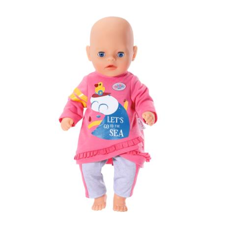 Одежда для куклы Baby Born Розовый костюмчик 36 см (831892) - фото 1
