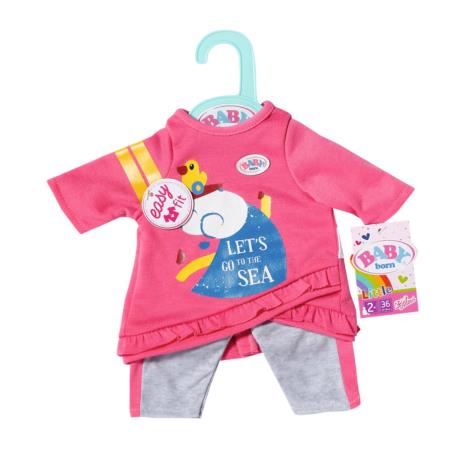 Одежда для куклы Baby Born Розовый костюмчик 36 см (831892) - фото 4