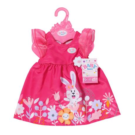 Одяг для ляльки Baby Born Сукня з квітами 43 см (832639) - фото 6