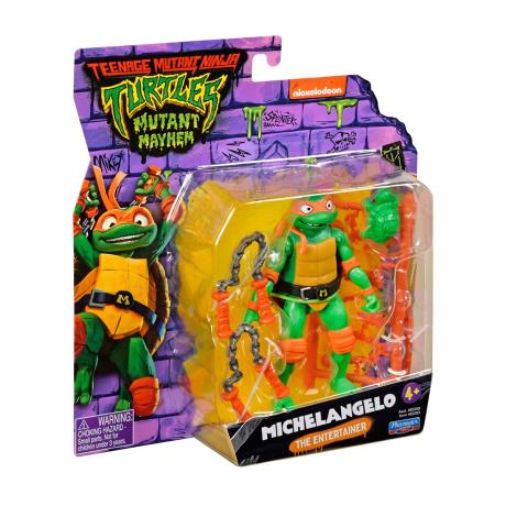 Фігурка TMNT Черепашки-ніндзя Movie III Мікеланджело 11 см (83283) - фото 6