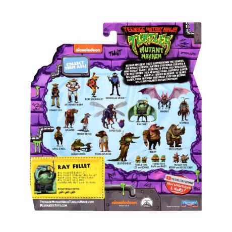 Ігрова фігурка TMNT Черепашки-ніндзя Рей Філлет 11 см (83308) - фото 5